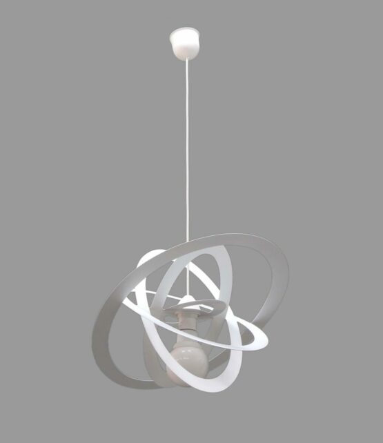 Lampadario Sospensione Cameretta Bambini Bianco - immagine 2