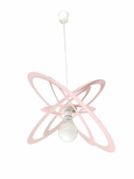 Lampadario Sospensione Rosa Cameretta Bambini