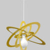 Lampadario Sospensione Cameretta Bambini Giallo