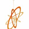 Lampadario Sospensioni Camerette Bambini Arancio