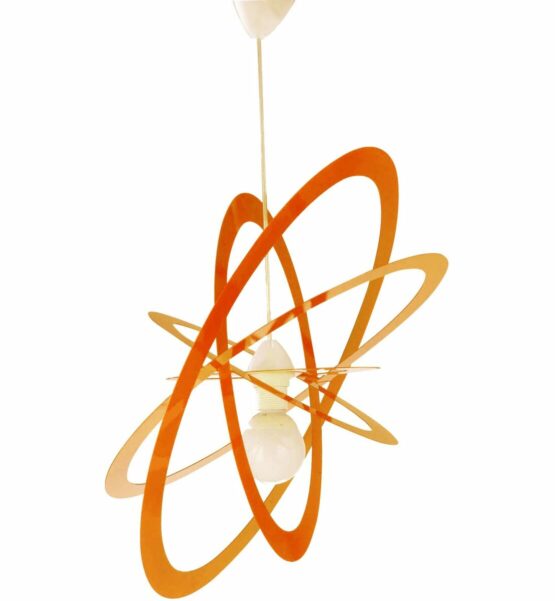 Lampadario Sospensioni Camerette Bambini Arancio