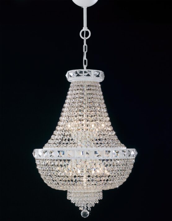 Lampadario Stile Impero Strass