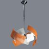 Lampadario Camerette Arancio 6 Luci