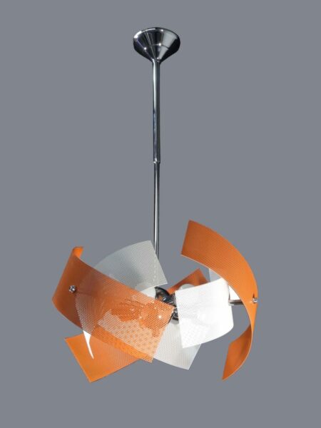 Lampadario Camerette Arancio 6 Luci