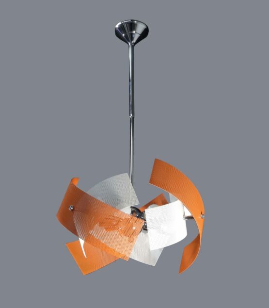 Lampadario Camerette Arancio 6 Luci