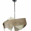 Lampadario Moderno 6 Luci Avorio Tortora