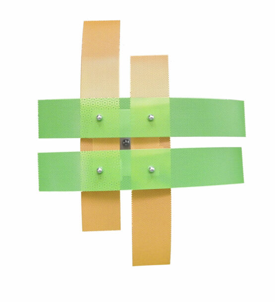 Plafoniera 4 Luci Per Camerette Giallo Verde