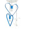 Lampadario Plafoniera Camerette Bambini Cuore Azzurro Napoli