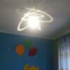 Lampadario saturno bianco