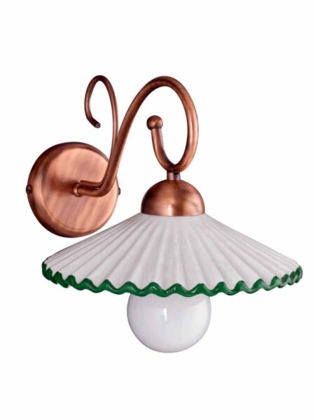 Applique Ceramica Decorata Fabbrica Casoria Napoli