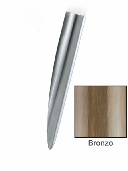 Applique Fiaccola Moderno Bronzo