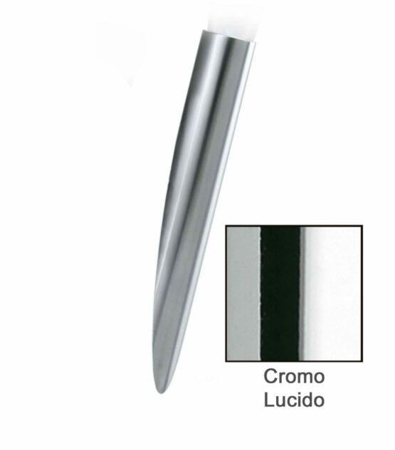 Applique Fiaccola Moderno Cromo Lucido