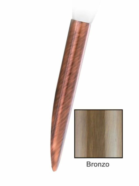 Applique Moderno Fiaccola Bronzo
