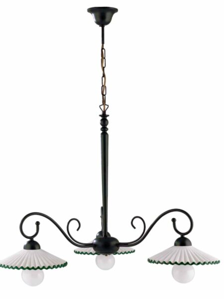 Lampadario Ceramica Decorata Forniture Bed Breakfast