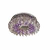 Faretto Incasso Cromo Lucido Strass Asfour Glicine