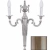 Applique Ottone Classico 2 Luci Bronzo