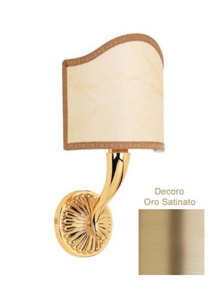 Applique Classici Parete Oro Satinato