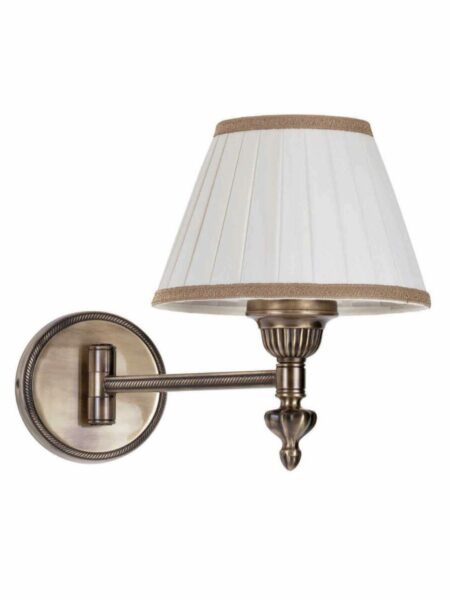 Applique da Comodino Ottone Snodabile Bronzo