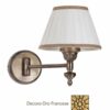 Applique da Comodino Ottone Snodabile Oro Francese