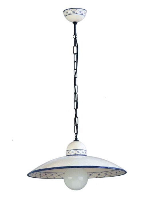 Lampadari Sospensioni Ceramica Decorata a Mano