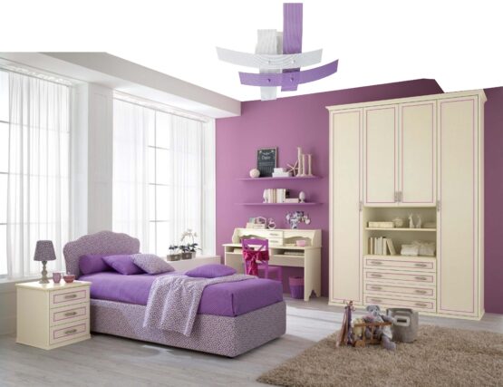 Plafoniera 4 Luci Moderna Metallo Glicine - immagine 6