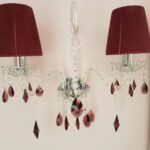 Applique Cristallo e Paralumi Organza
