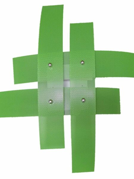 Plafoniera 4 Luci Moderna Metallo Verde