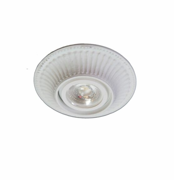 Faretto Stile Provenzale Shabby Bianco