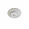 Faretti Shabby Stile Provenzale Oro Bianco