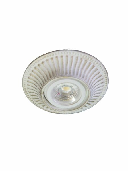 Faretti Shabby Oro Bianco Stile Provenzale