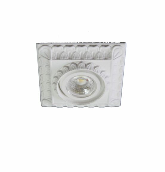 Faretto Incasso Bianco Provenzale Shabby