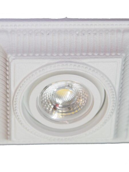 Faretto Incasso Bianco Shabby Provenzale