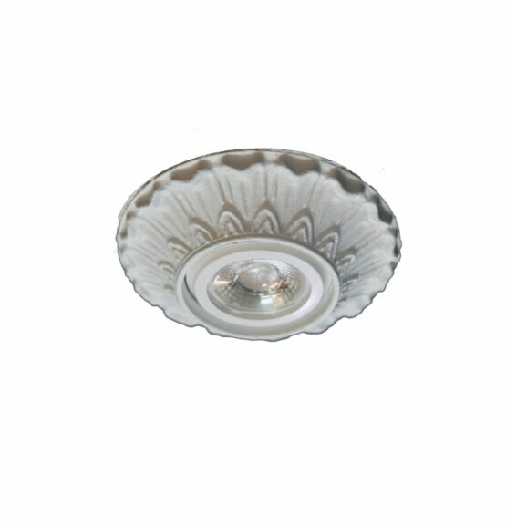 Faretto Stile Shabby Provenzale Bianco