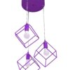 Lampadario Plafoniera Cubi Glicine