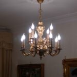 Lampadario Fusione Decorata