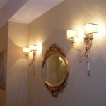Appliques Classi Fusione Decorata Paralumi Tessuto