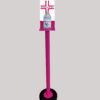 Colonnina Piantana Fucsia Porta Gel Igienizzante Lavamani