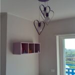 Lampadario Modello Cuore