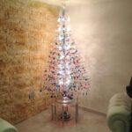 Capolavoro Albero in cristallo strass illuminato