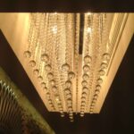 Sospensione strass e sfere in cristallo