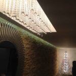 Sospensione strass e sfere in cristallo