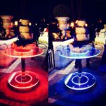 Tavoli per cerimonie a led ricaricabili