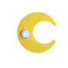 Applique Giallo Luna Camerette