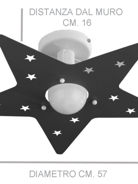 Plafoniere Stella Camerette Bambini Vendita Campania