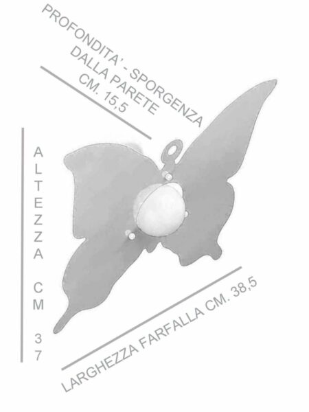Applique Farfalla Camerette Bambini Casoria Napoli
