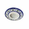Faretto Incasso Ceramica Decoro Blu