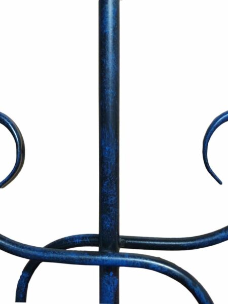Lampadario Bilanciere in Ceramica Decorata Blu