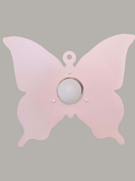 Plafoniera Farfalla Rosa