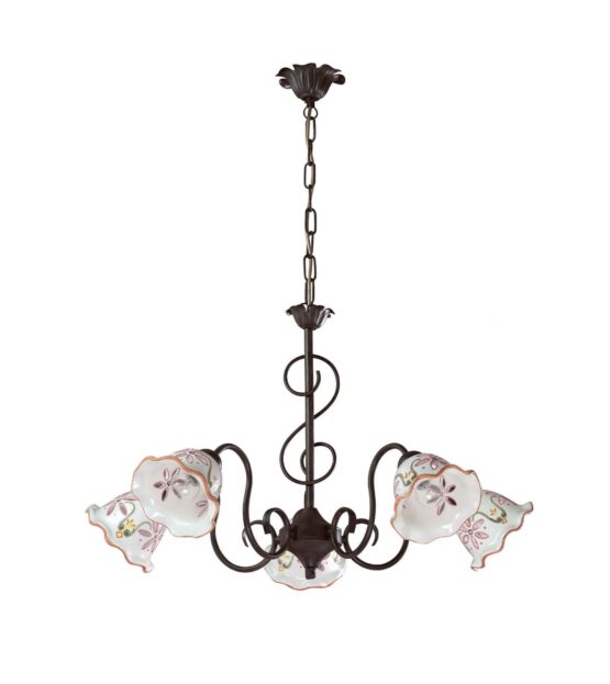 Lampadari Ceramica Artigianale Fabbrica Napoli