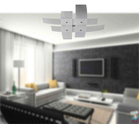 Plafoniera moderna per cucine bianco